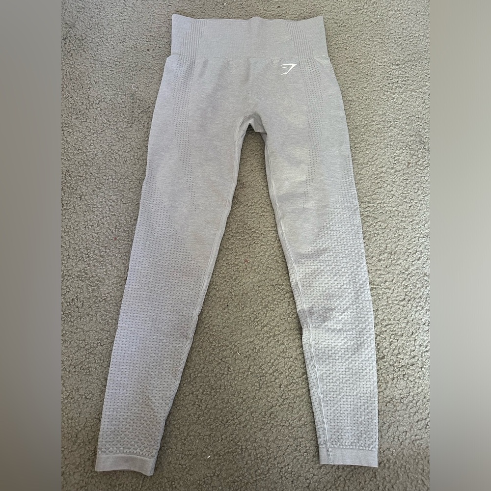 Grey Gymshark Vital Seamless Leggings